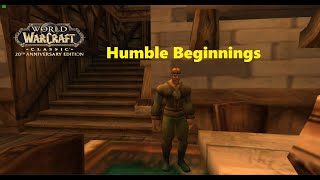 World of Warcraft. Quests - Humble Beginnings