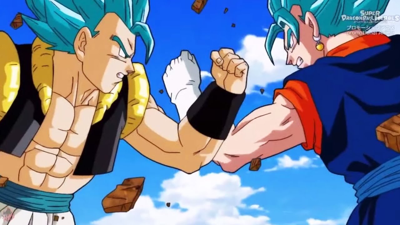 Gogeta And Vegito Vs Broly