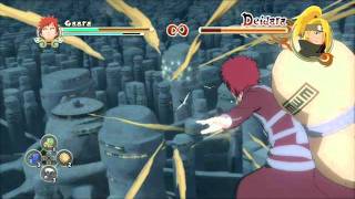 Naruto Shippuden Ultimate Ninja Storm 2 - Huge Midair Bombardment