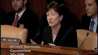 Senator Collins questions Secretary of State Hillary Clinton on Afghanistan plan