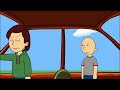 classic caillou takes his driver s test fails grounded