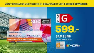 Samsung GQ55Q60TGUXZG Ultra-HD QLED-TV | EURONICS TV-Angebot KW21