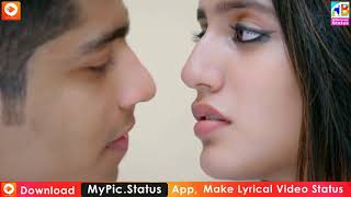Priya prakash kissing status