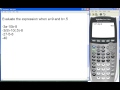 Evaluating Expressions with 2 Variables