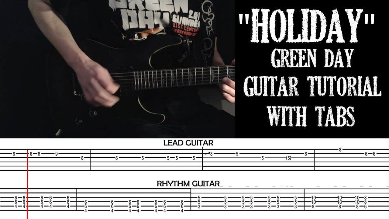 Holiday Green Day Guitar Chords