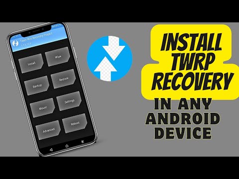 INSTALL TWRP RECOVERY IN ANY DEVICE WITHOUT PC TWRP RECOVERY INSTALL