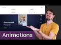 Javascript Animations - Design & Build A Website Crash Course