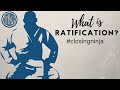 What Is Ratification?