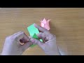 cách gấp hoa tulip bằng giấy siêu dễ how to make paper flower tulip flower