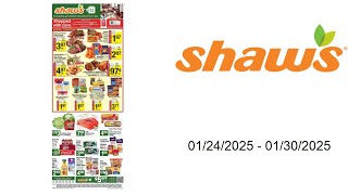 Shaw's Weekly Ad - 01/24/2025 - 01/30/2025