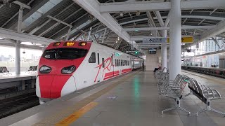 台鐵 TEMU2000型電聯車 (東芝 IGBT-VVVF) 列車加速音 台中站【4K】| 2021.09.16