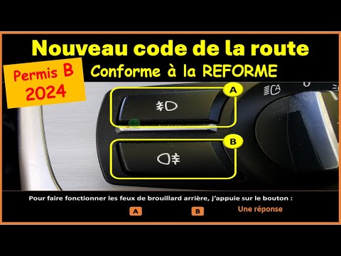 TEST Nouveau Examen Code De La Route 2024 Conforme à La Nouvelle ...