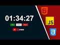 Learn HTML, CSS & JavaScript by coding a Stopwatch | A beginner tutorial