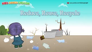 Kids learn English through songs: Reduce.Reuse.Recycle  | Kid Song | Elephant English
