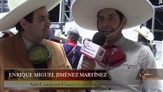 Final Charro Completo Premiación y Entrevista Enrique Jiménez 21/Nov/21