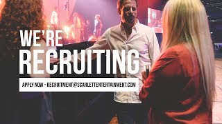 Recruitment - We're Hiring - Why Work For Scarlett Entertainment ?