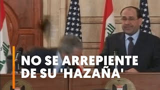 IRAK-20 ANIVERSARIO: El ZAPATAZO a BUSH recordado por el PERIODISTA que se lo LANZÓ | RTVE Noticias