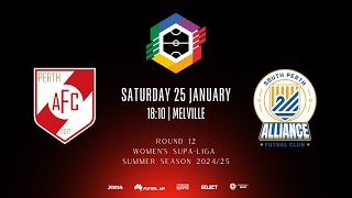 R12 | WSL: Perth AFC vs South Perth Alliance FC