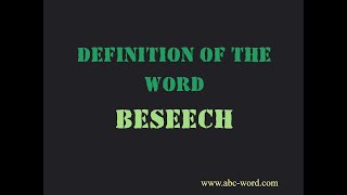 Definition of the word \