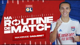 La routine de match de Maxence Caqueret | Olympique Lyonnais