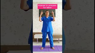 Asanas for Labor #bestgynecologist #hyderabad #drshilpireddy #pregnancytips #asana #momtobe