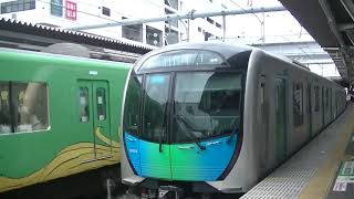 西武鉄道20158F各停小手指行と40101F準急池袋行　所沢