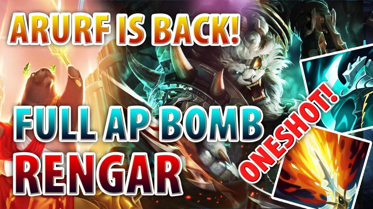 ARURF IS BACK! AP RENGAR AS A ONESHOT MACHINE! - YouTube