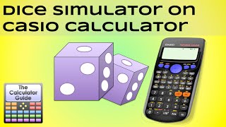 Dice Simulator ⚀ ⚁ ⚂ ⚃ ⚄ ⚅ Use your calculator instead of dice! (random number, Casio)