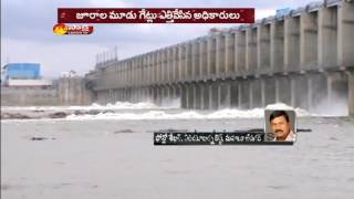 Massive Increase In Water Levels at Jurala Project