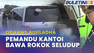 OP KHAS AIDILADHA | Pemandu MPV Guna Lorong Kecemasan, Disyaki Bawa Rokok Seludup