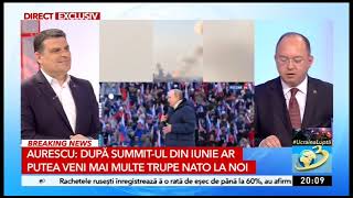 Interviul ministrului Bogdan Aurescu pentru Antena 3, emisiunea Punctul de întâlnire, cu Radu Tudor