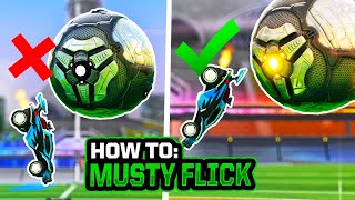 How To Musty Flick in 5 Minutes (Rocket League Tutorial)