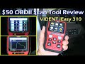 $50 OBDII Diagnostic Scan Tool - VIDENt iEasy 310