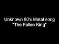 Unknown 80's Metal song 