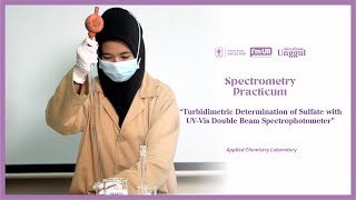 Turbidimetric Determination of Sulfate with UV-Vis Double Beam Spectrophotometer