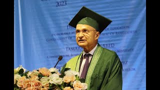 Speech of the Convocation Speaker Omar Ishrak, Former Chairman and CEO, Medtronic, 15th Convocation