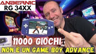 ANBERNIC RG 34XX a GAME BOY ADVANCE but with 11000 GAMES!!!