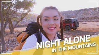 Epic night alone in the Fujairah mountains (reconnecting with nature)