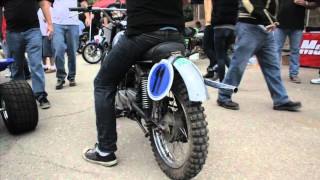 Sachs DKW 125 Motorcycle Kick Start 2011 Two Stroke Extravaganza Cooks Corner