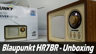 Blaupunkt Radio HR7BR - Unboxing \u0026 Test [HD]