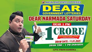 LOTTERY LIVE DEAR 1 PM 11.01.2025 NAGALAND STATE LOTTERY LIVE DEAR LOTTERY LIVE LOTTERY SAMBAD LIVE