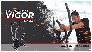 Elliptical Trainer & Exercise Bike 2 in 1 | VIGOR FITNESS