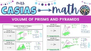 Volume of Rectangular and Triangular Prisms and Pyramids | 7th Grade Math Lesson