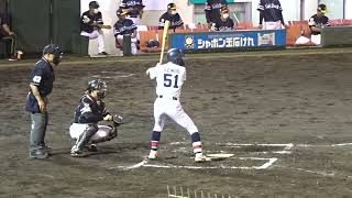 Katsuya Senoo 3rd at bat ( 6/24/2022 ) 妹尾克哉(福岡北九州フェニックス) 第3打席 (2022年6月24日 ) #福岡ソフトバンクホークス 戦(北九州市民球場)