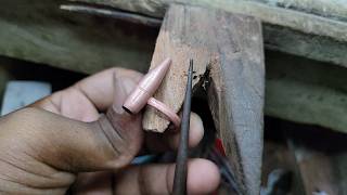 Bullet to ring making ! How to make a bullet ring