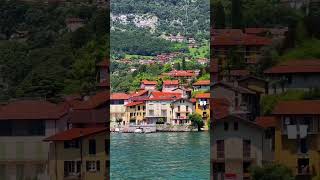 Lake Como in summer Italy