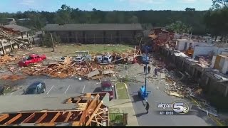 Clean Up Efforts Ongoing in Pensacola Two Weeks After EF-3 Tornado