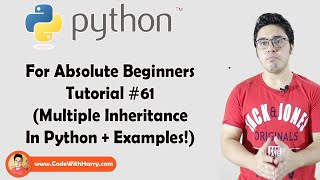 Multiple Inheritance | Python Tutorials For Absolute Beginners In Hindi #61
