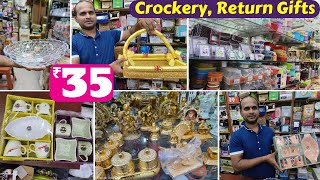 Cheapest #begumbazar #crockery Shopping Return Gifts / Unbreakable Items Melamine Dinner Set