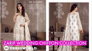 Zarif wedding chiffon collection